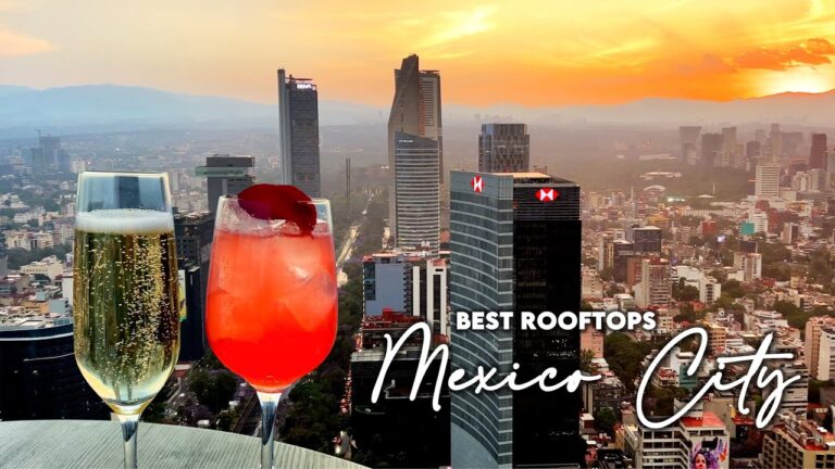 Best Rooftop bars in Mexico City | CDMX Nightlife Guide 🥂 (From a Local)